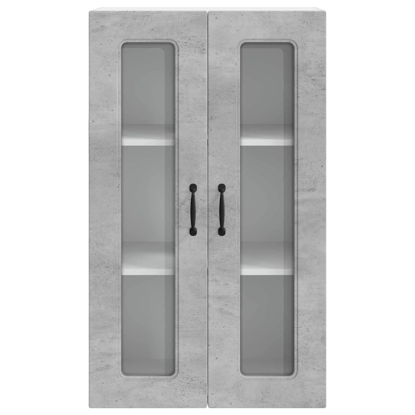 vidaXL Front do zmywarki Kalmar Betonowy szary 60 x 31 x 100 cm