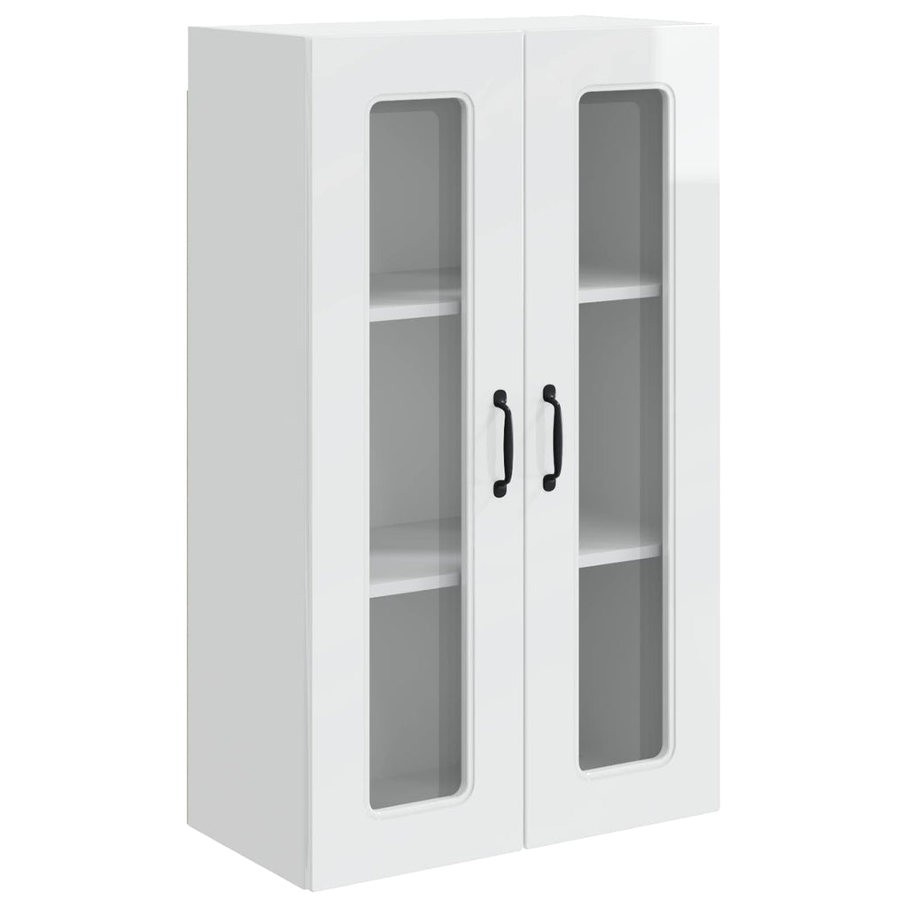 vidaXL Front do zmywarki Kalmar Wysoki połysk biały 60 x 31 x 100 cm