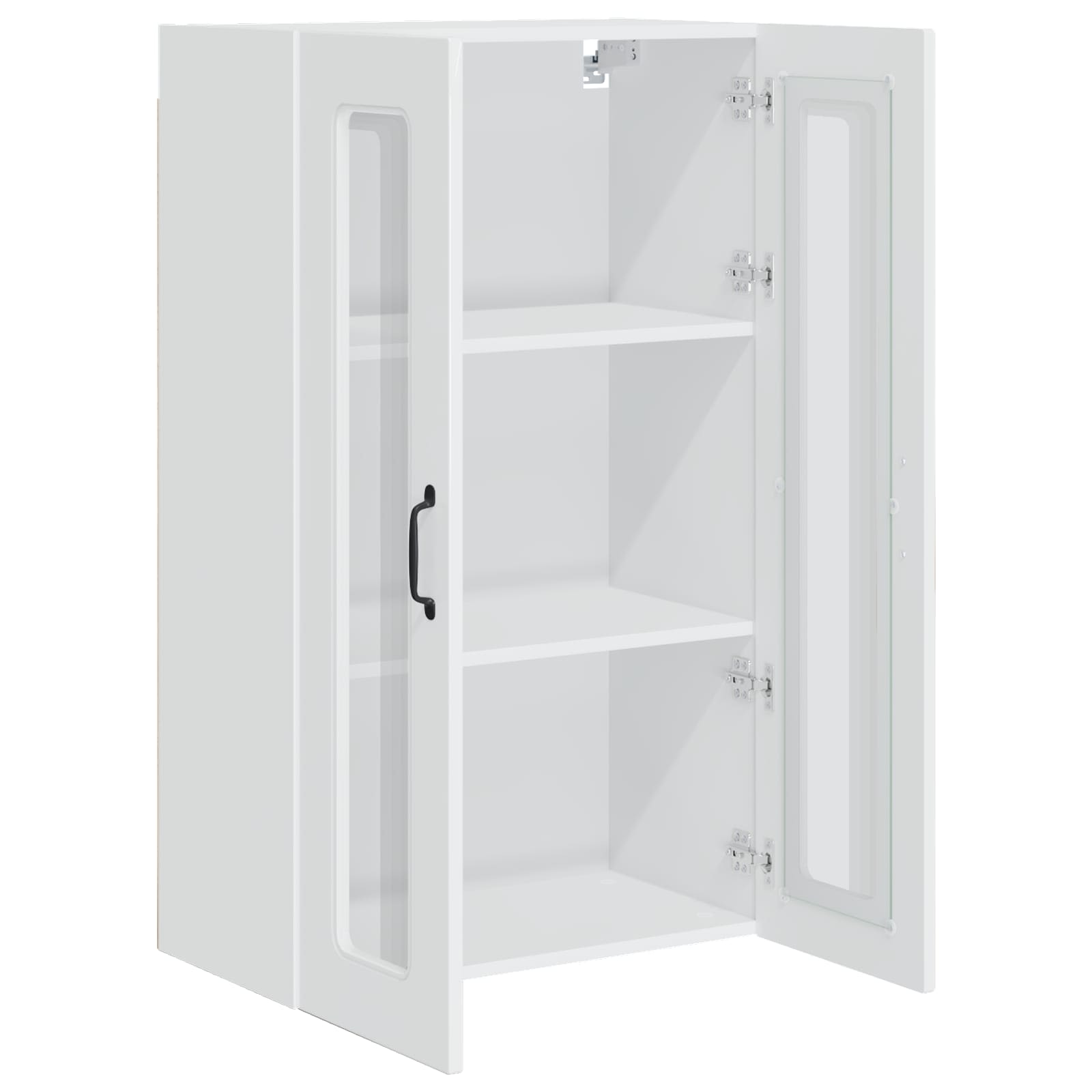 vidaXL Front do zmywarki Kalmar Wysoki połysk biały 60 x 31 x 100 cm
