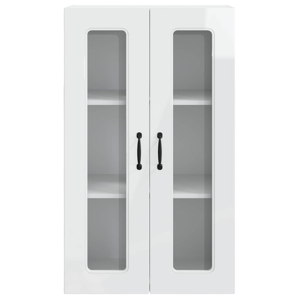 vidaXL Front do zmywarki Kalmar Wysoki połysk biały 60 x 31 x 100 cm