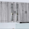 vidaXL Front do zmywarki Kalmar Szary Sonoma 60 x 31 x 100 cm