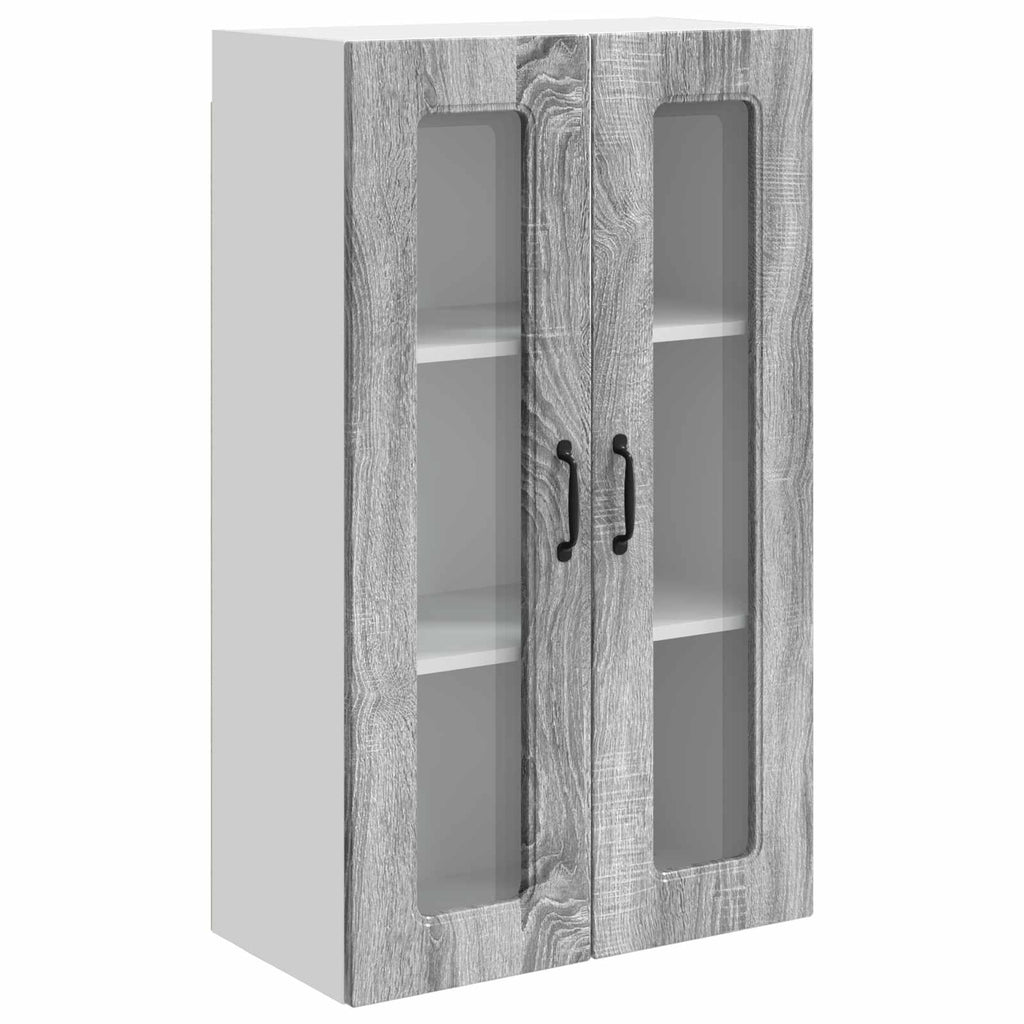 vidaXL Front do zmywarki Kalmar Szary Sonoma 60 x 31 x 100 cm