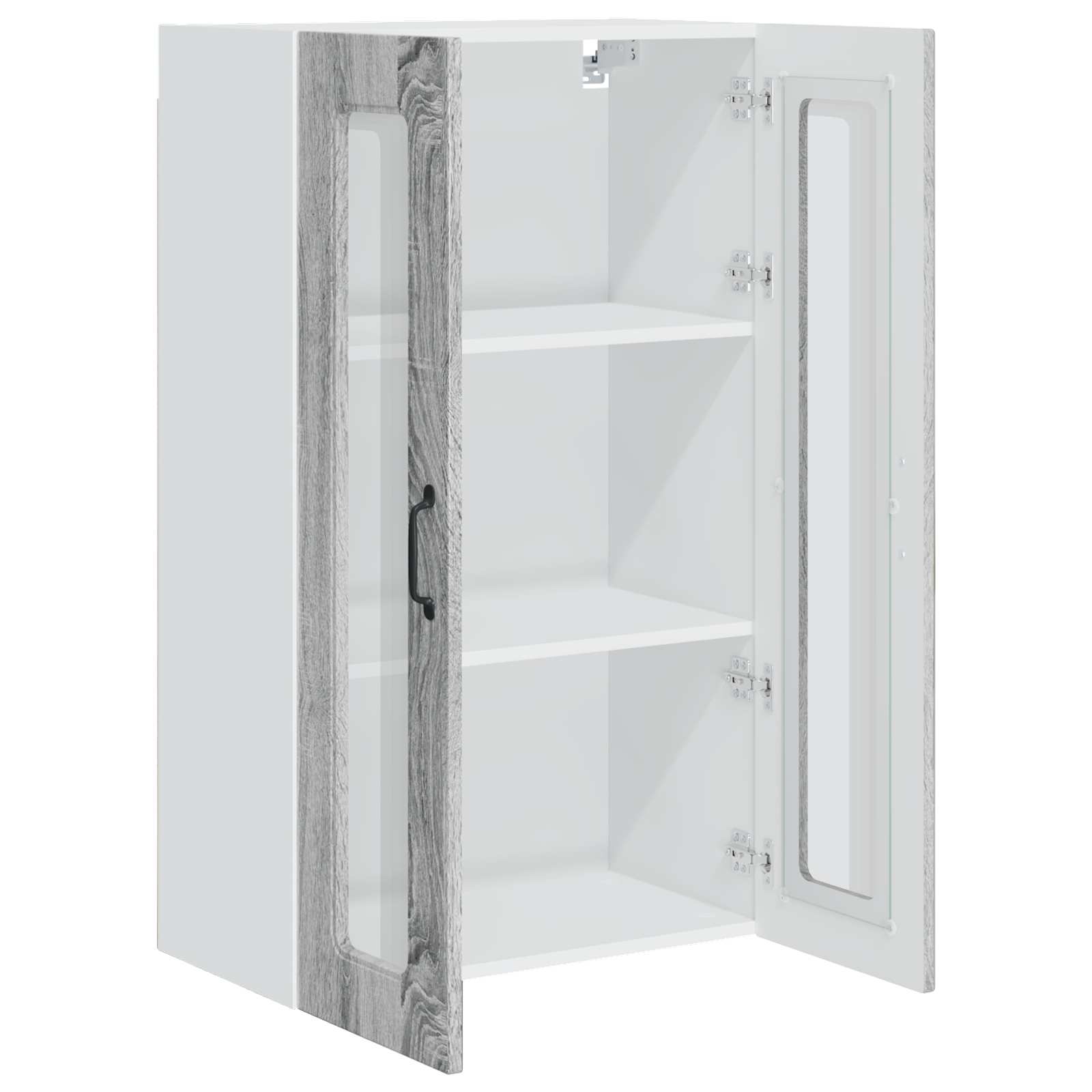 vidaXL Front do zmywarki Kalmar Szary Sonoma 60 x 31 x 100 cm