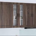 vidaXL Front do zmywarki Kalmar Brązowy dąb 60 x 31 x 100 cm