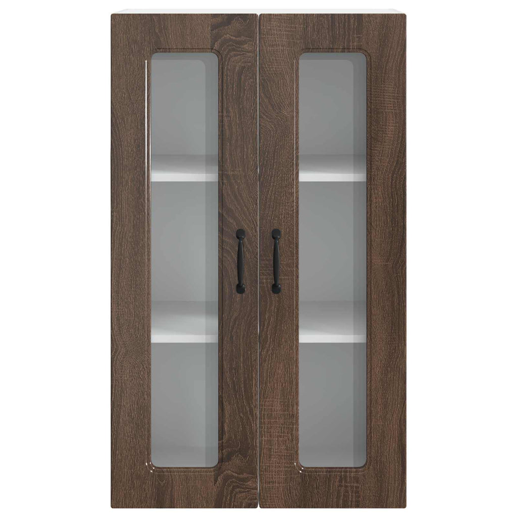 vidaXL Front do zmywarki Kalmar Brązowy dąb 60 x 31 x 100 cm