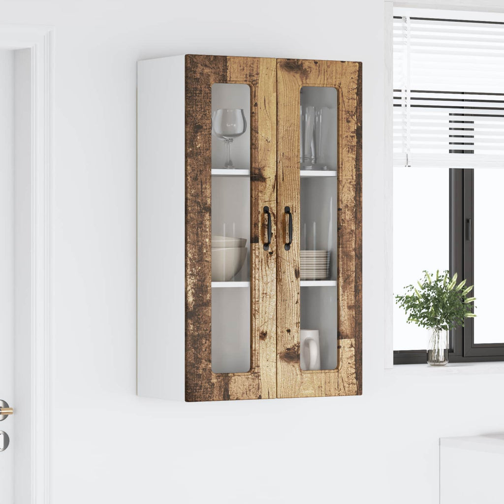 vidaXL Front do zmywarki Kalmar Stare drewno 60 x 31 x 100 cm
