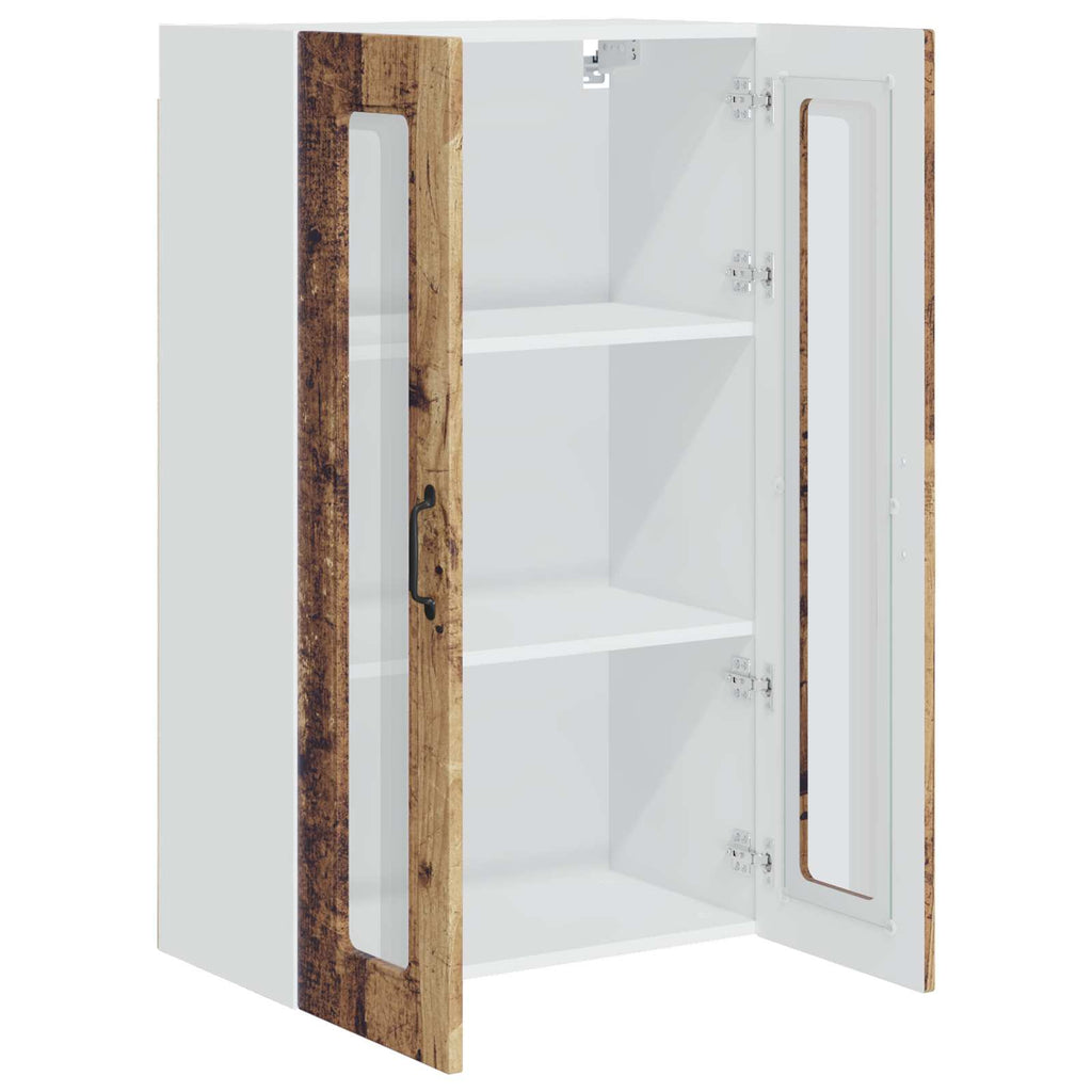 vidaXL Front do zmywarki Kalmar Stare drewno 60 x 31 x 100 cm