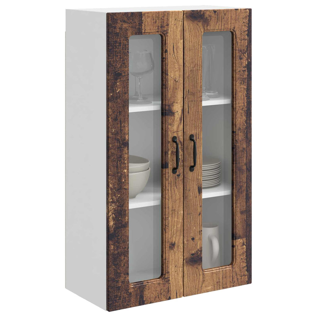 vidaXL Front do zmywarki Kalmar Stare drewno 60 x 31 x 100 cm