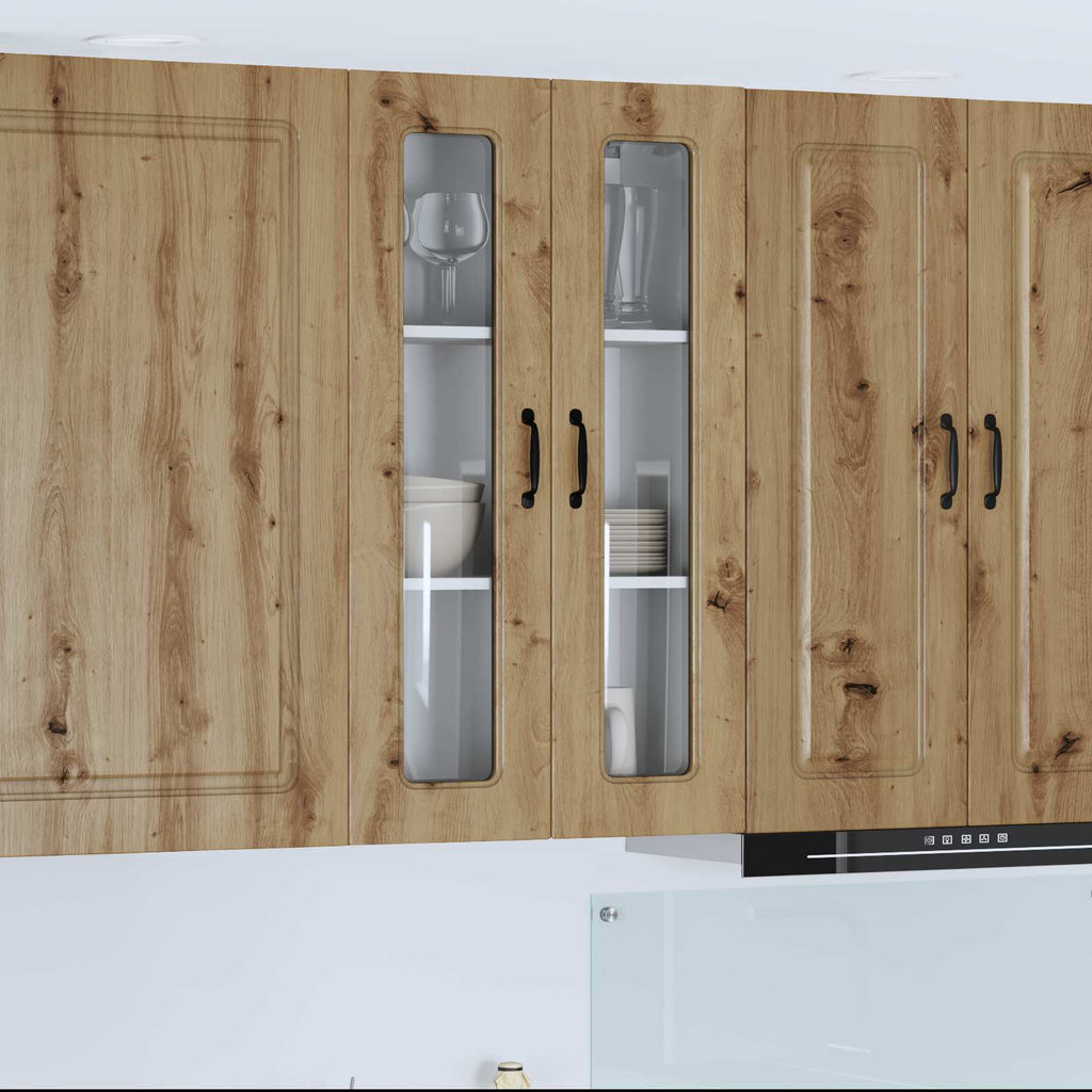 vidaXL Front do zmywarki Kalmar Dąb rzemieślniczy 60 x 31 x 100 cm
