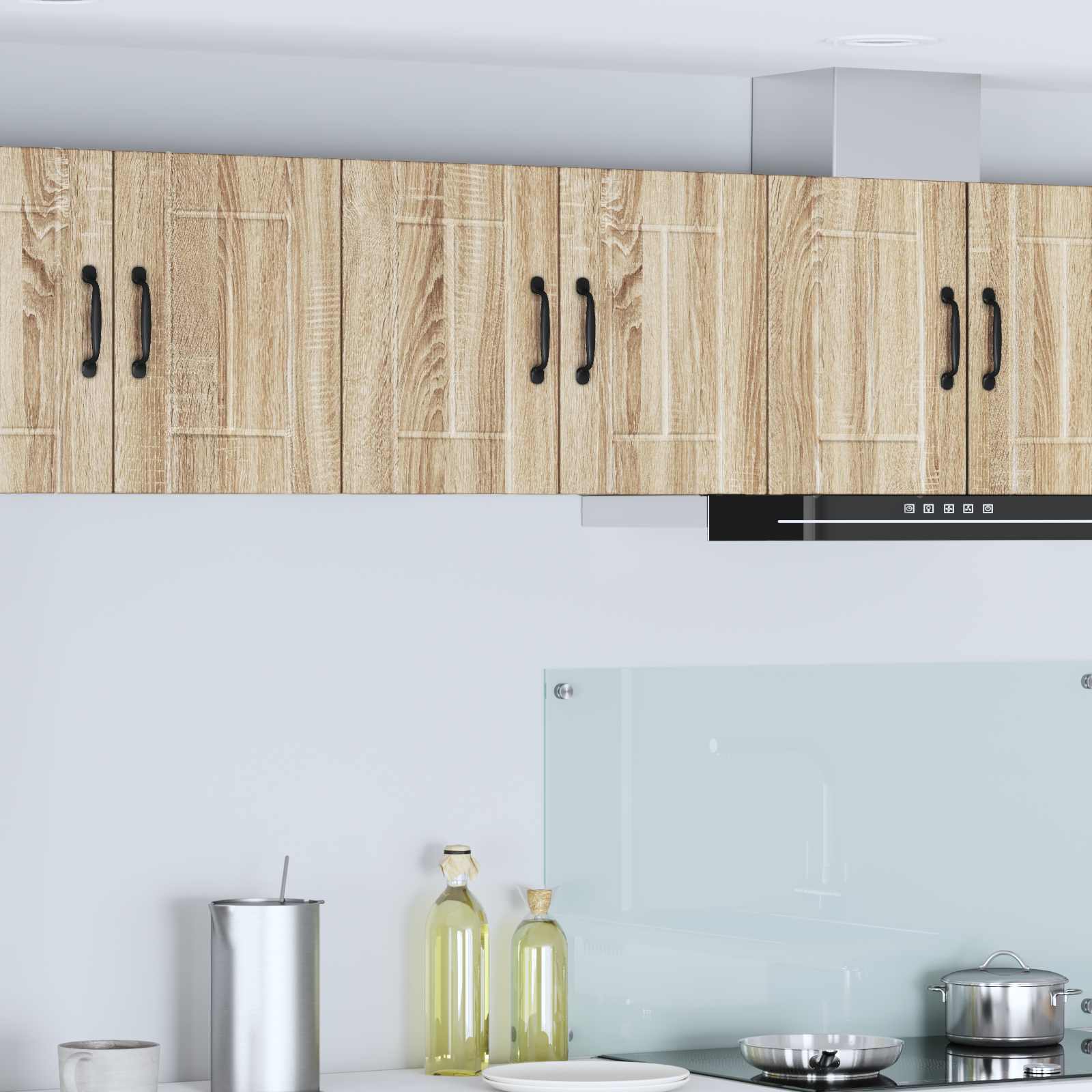 vidaXL Szafka ścienna LUCCA 2 pcs dąb Sonoma 30 x 31 x 40 cm