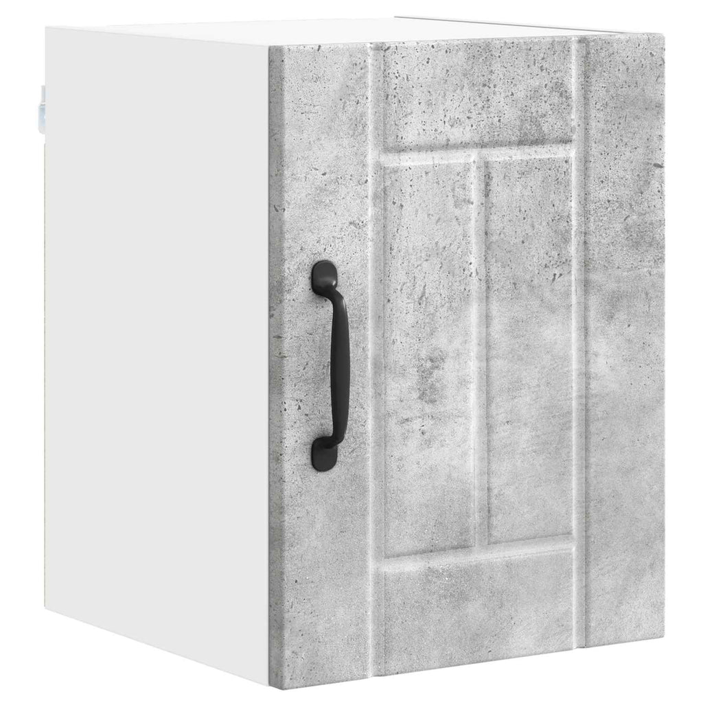 vidaXL Szafka ścienna LUCCA 2 pcs Betonowy szary 30 x 31 x 40 cm