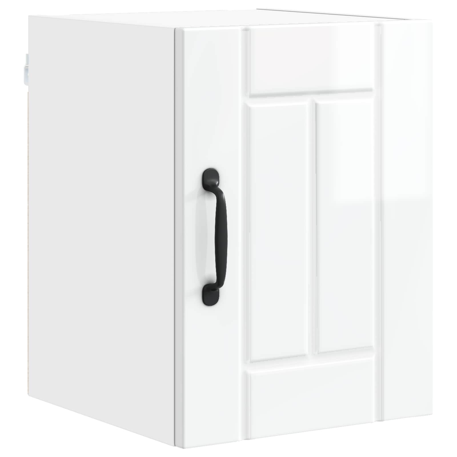 vidaXL Szafka ścienna LUCCA 2 pcs Biały wysoki połysk 30 x 31 x 40 cm