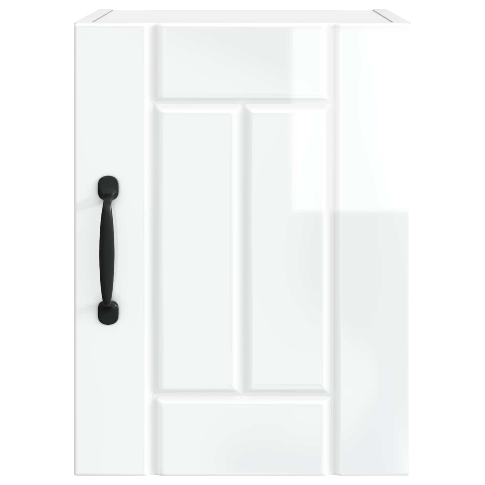 vidaXL Szafka ścienna LUCCA 2 pcs Biały wysoki połysk 30 x 31 x 40 cm