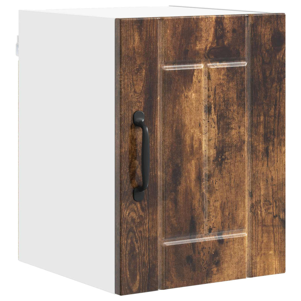 vidaXL Szafka ścienna LUCCA 2 pcs Dąb wędzony 30 x 31 x 40 cm