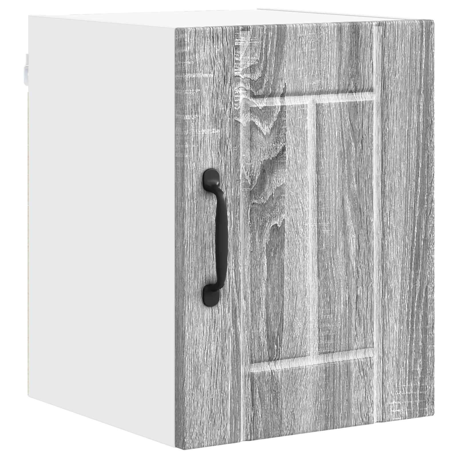 vidaXL Szafka ścienna LUCCA 2 pcs Szary Sonoma 30 x 31 x 40 cm