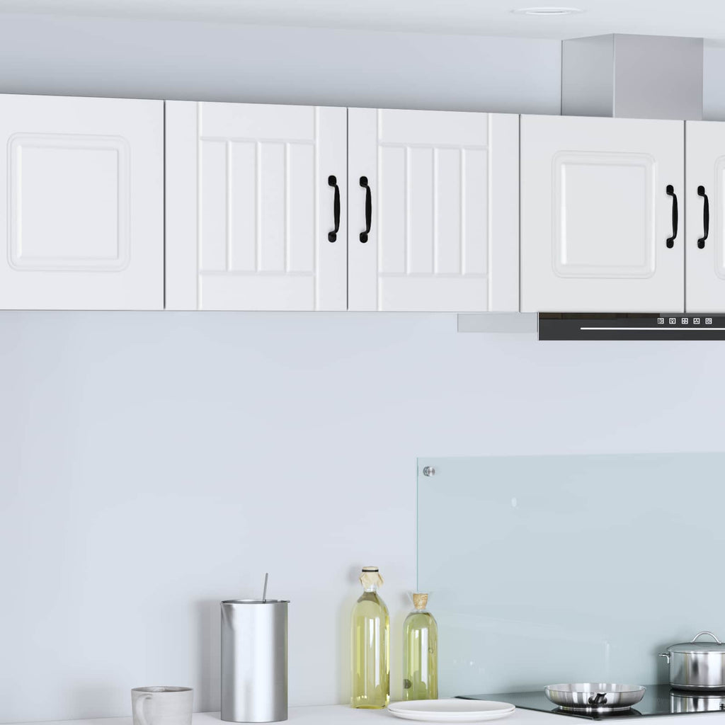 vidaXL Szafka ścienna LUCCA 2 pcs Biały 40 x 31 x 40 cm