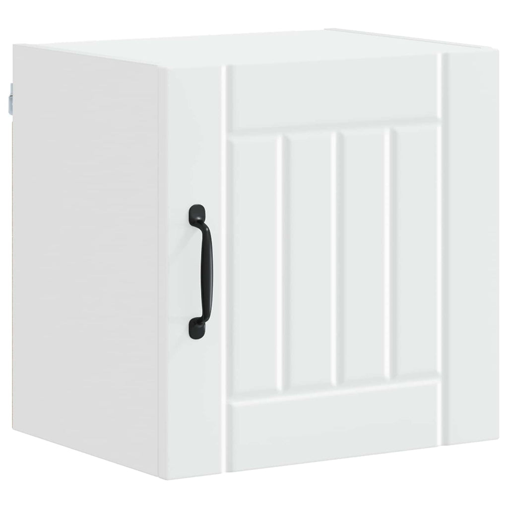 vidaXL Szafka ścienna LUCCA 2 pcs Biały 40 x 31 x 40 cm
