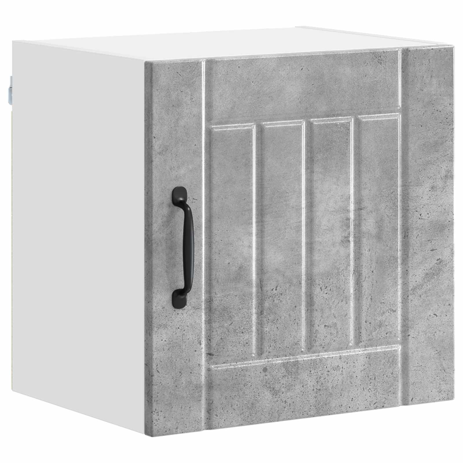 vidaXL Szafka ścienna LUCCA Betonowy szary 40 x 31 x 40 cm