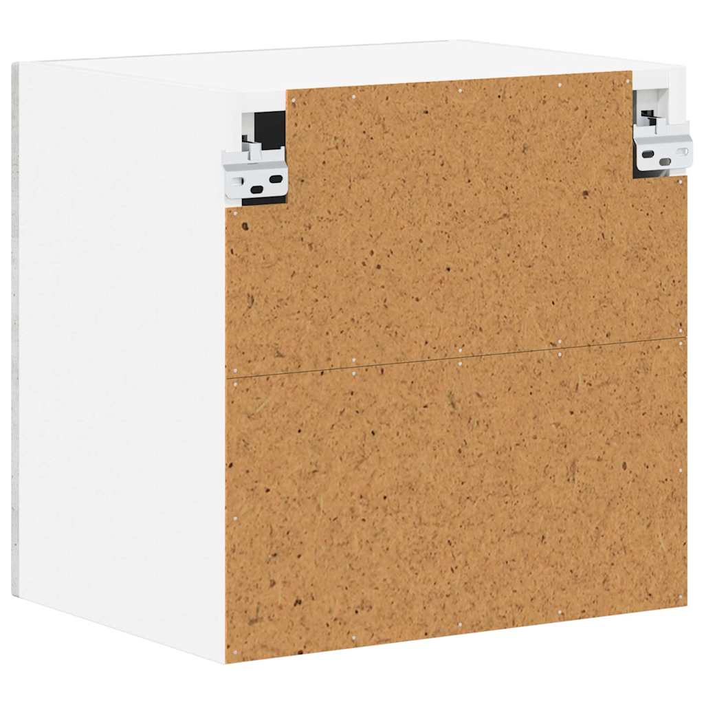 vidaXL Szafka ścienna LUCCA Betonowy szary 40 x 31 x 40 cm