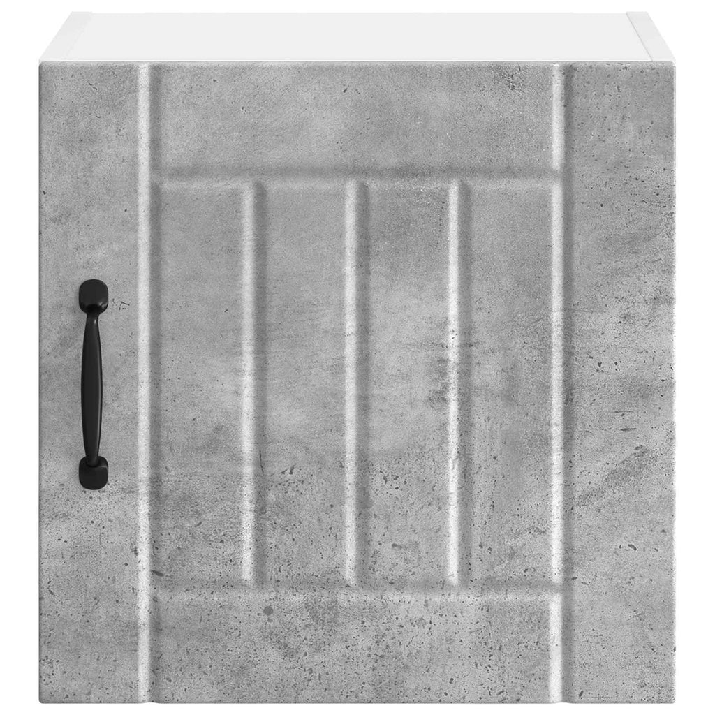 vidaXL Szafka ścienna LUCCA Betonowy szary 40 x 31 x 40 cm