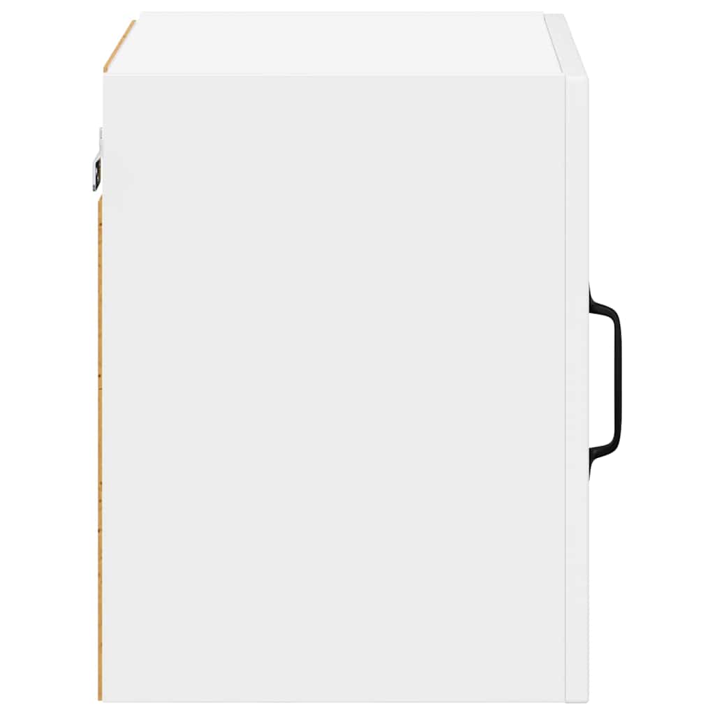 vidaXL Szafka ścienna LUCCA 2 pcs Biały wysoki połysk 40 x 31 x 40 cm