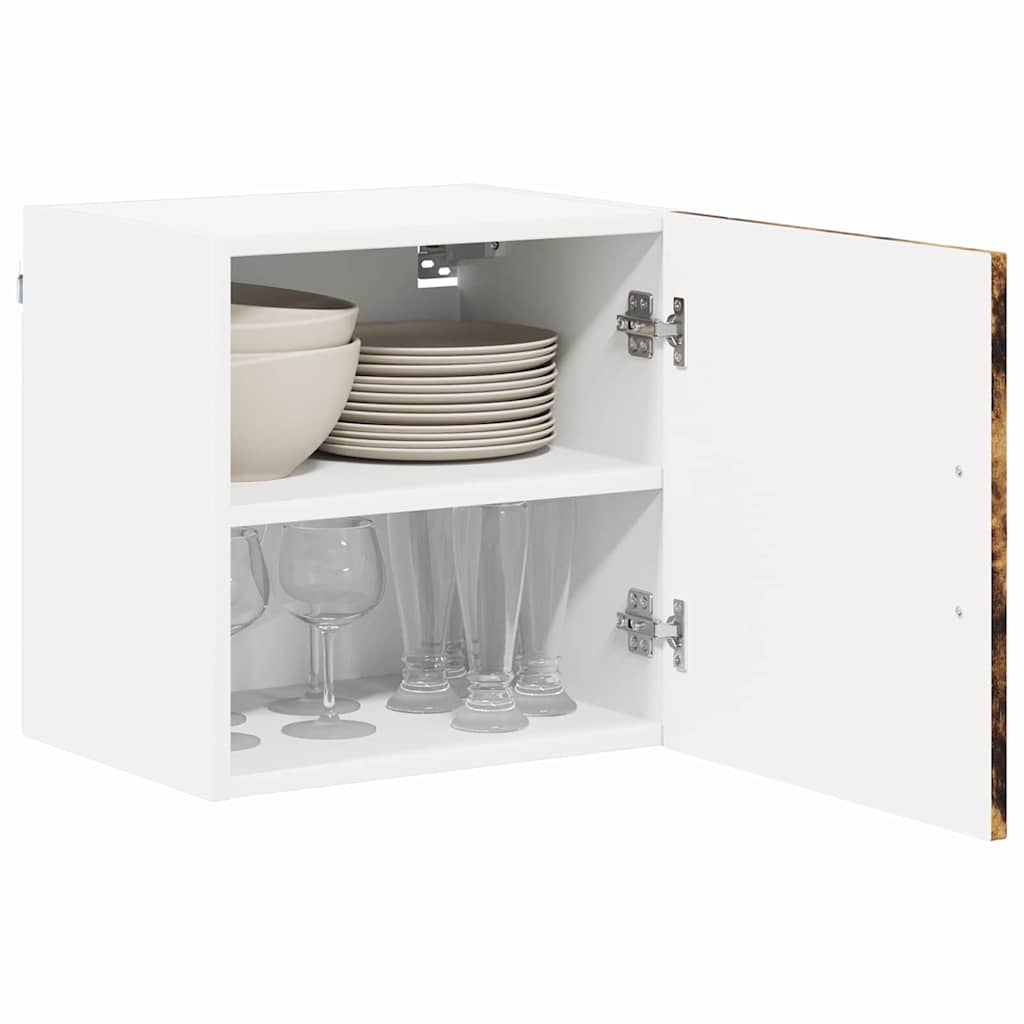 vidaXL Szafka ścienna LUCCA 2 pcs Dąb wędzony 40 x 31 x 40 cm