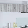 vidaXL Szafka ścienna LUCCA 2 pcs Szary Sonoma 40 x 31 x 40 cm
