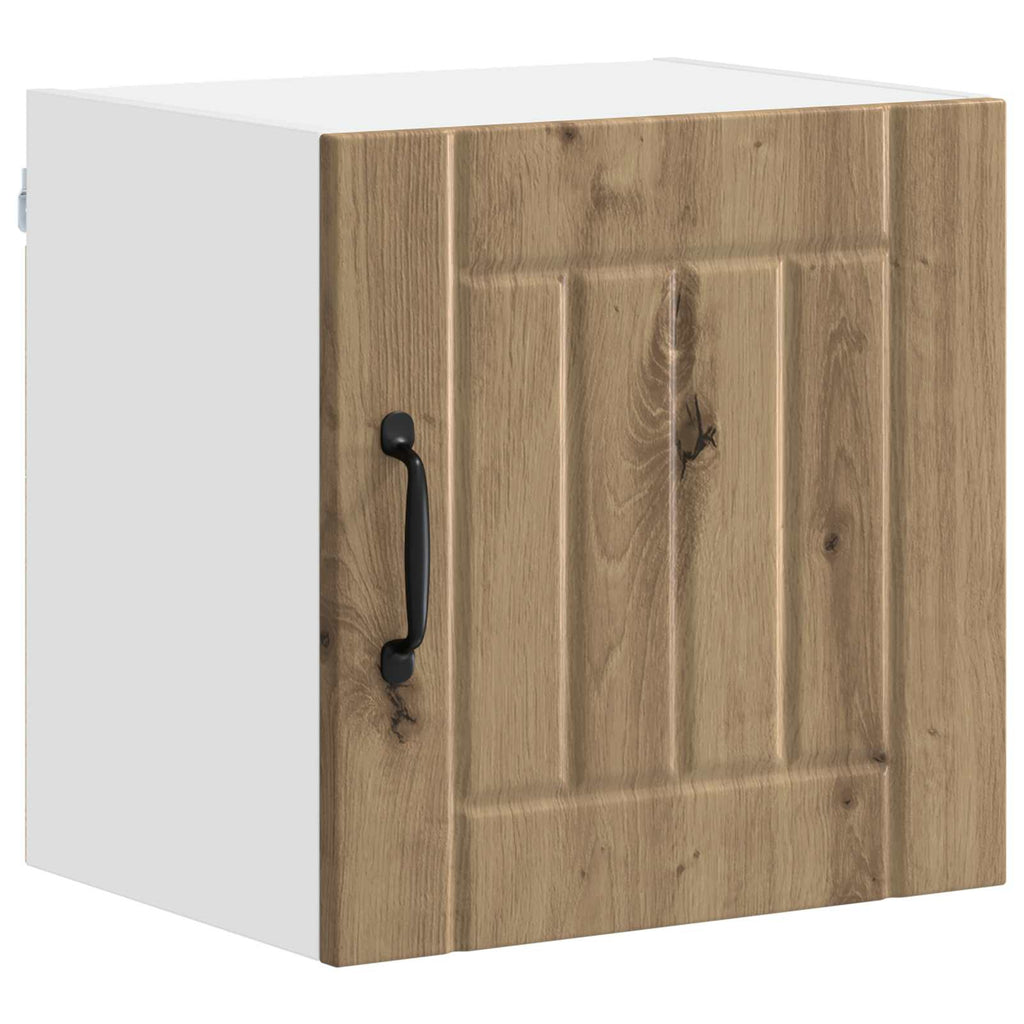 vidaXL Szafka ścienna LUCCA 2 pcs Dąb artisan 40 x 31 x 40 cm