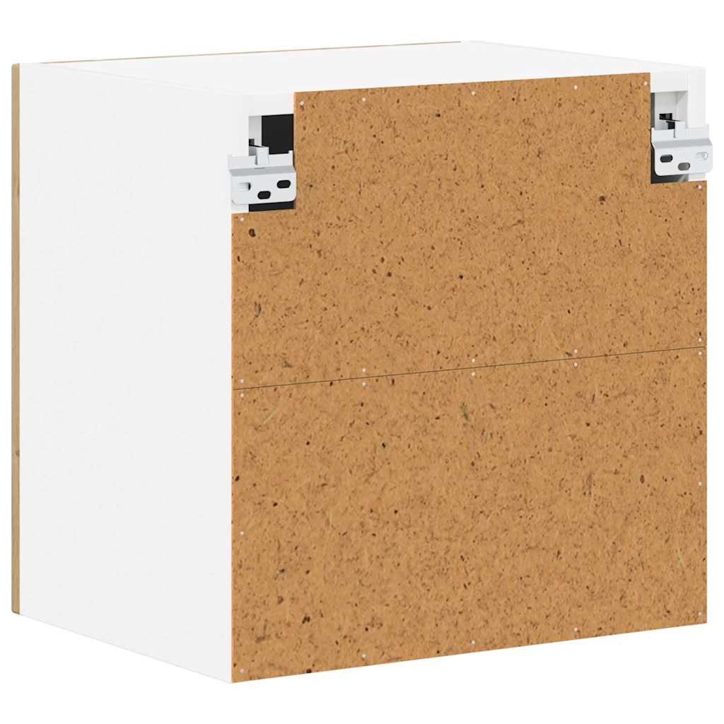 vidaXL Szafka ścienna LUCCA 2 pcs Dąb artisan 40 x 31 x 40 cm