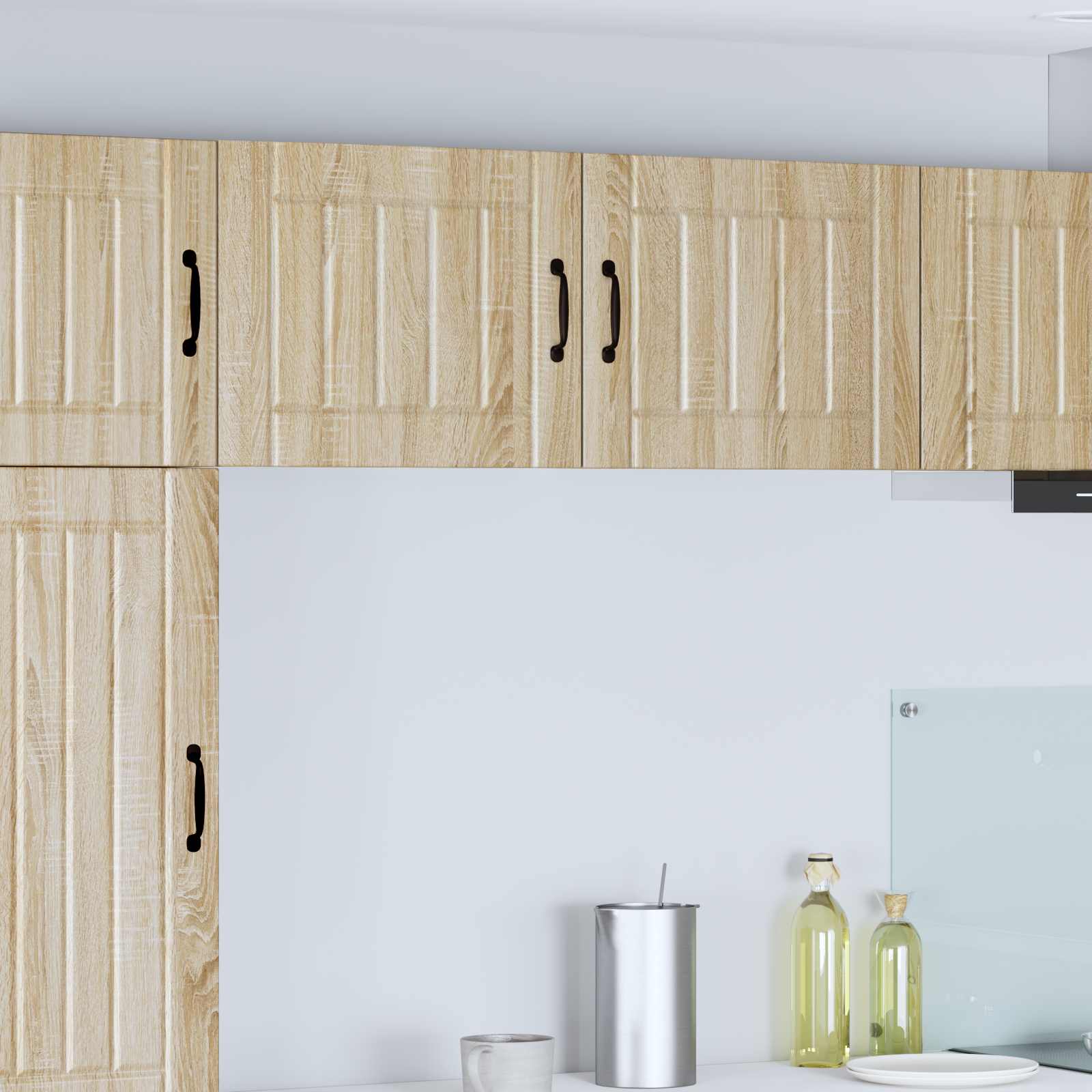 vidaXL Szafka ścienna LUCCA 2 pcs dąb Sonoma 50 x 31 x 40 cm