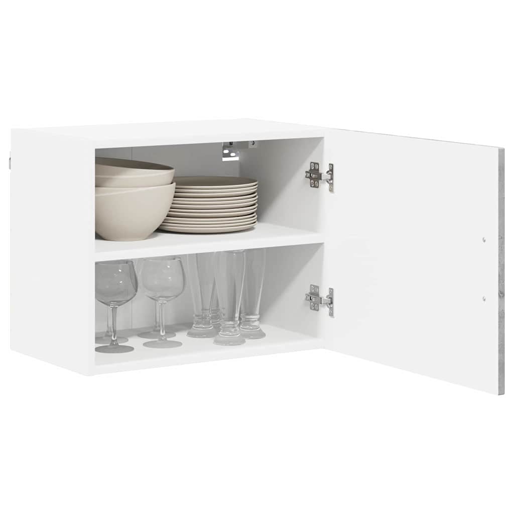 vidaXL Szafka ścienna LUCCA Betonowy szary 50 x 31 x 40 cm