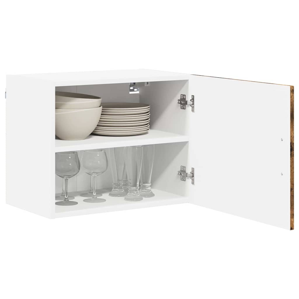 vidaXL Szafka ścienna LUCCA 2 pcs Dąb wędzony 50 x 31 x 40 cm