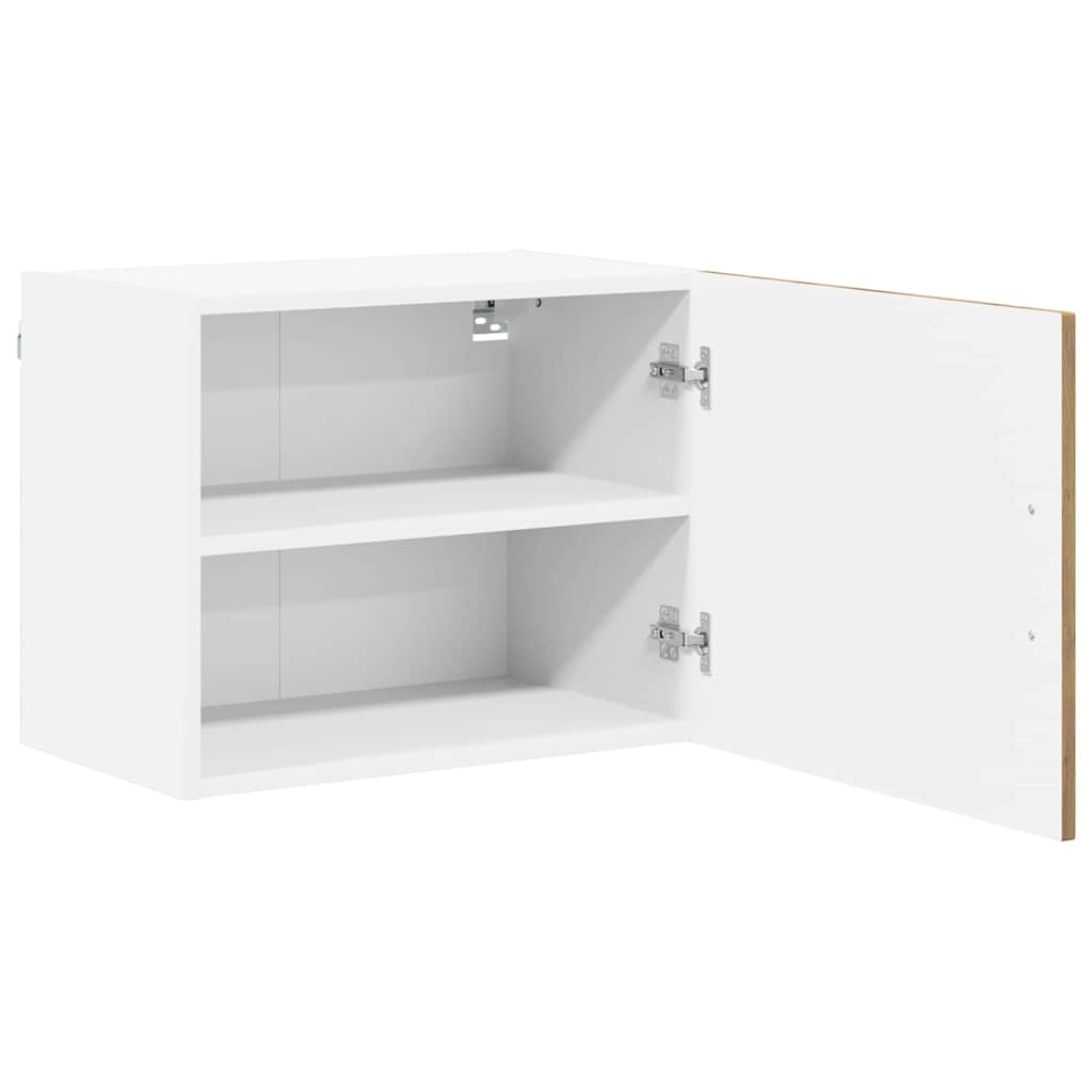 vidaXL Szafka ścienna LUCCA 2 pcs Dąb artisan 50 x 31 x 40 cm