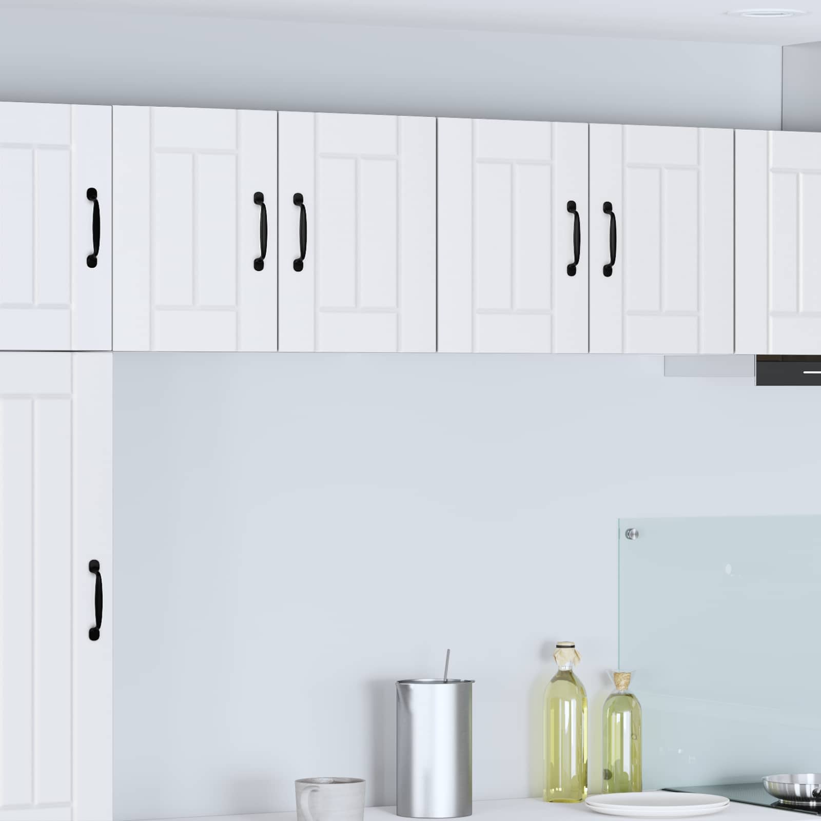 vidaXL Szafka ścienna LUCCA Biały 60 x 31 x 40 cm Drewno inżynieryjne