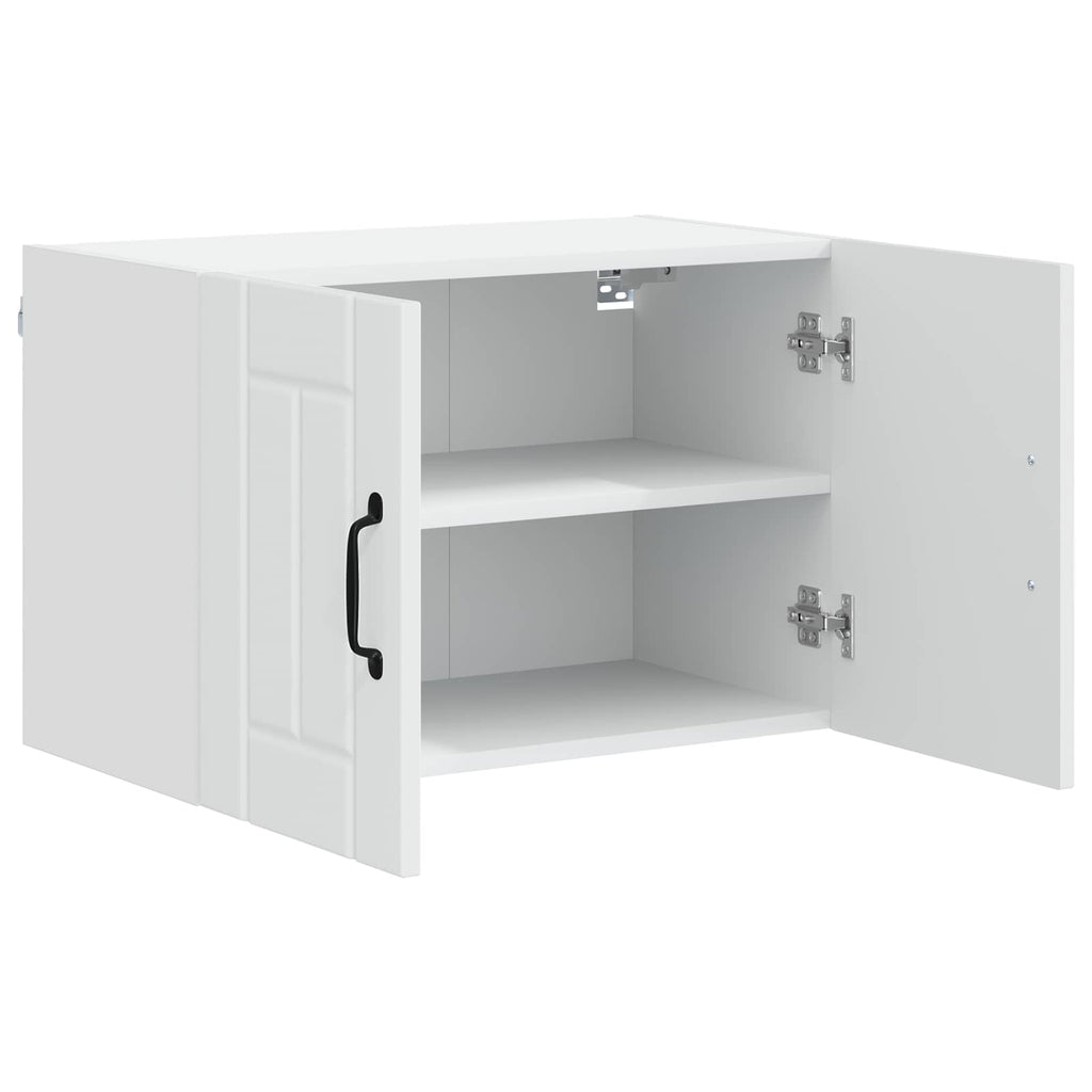 vidaXL Szafka ścienna LUCCA 2 pcs Biały 60 x 31 x 40 cm