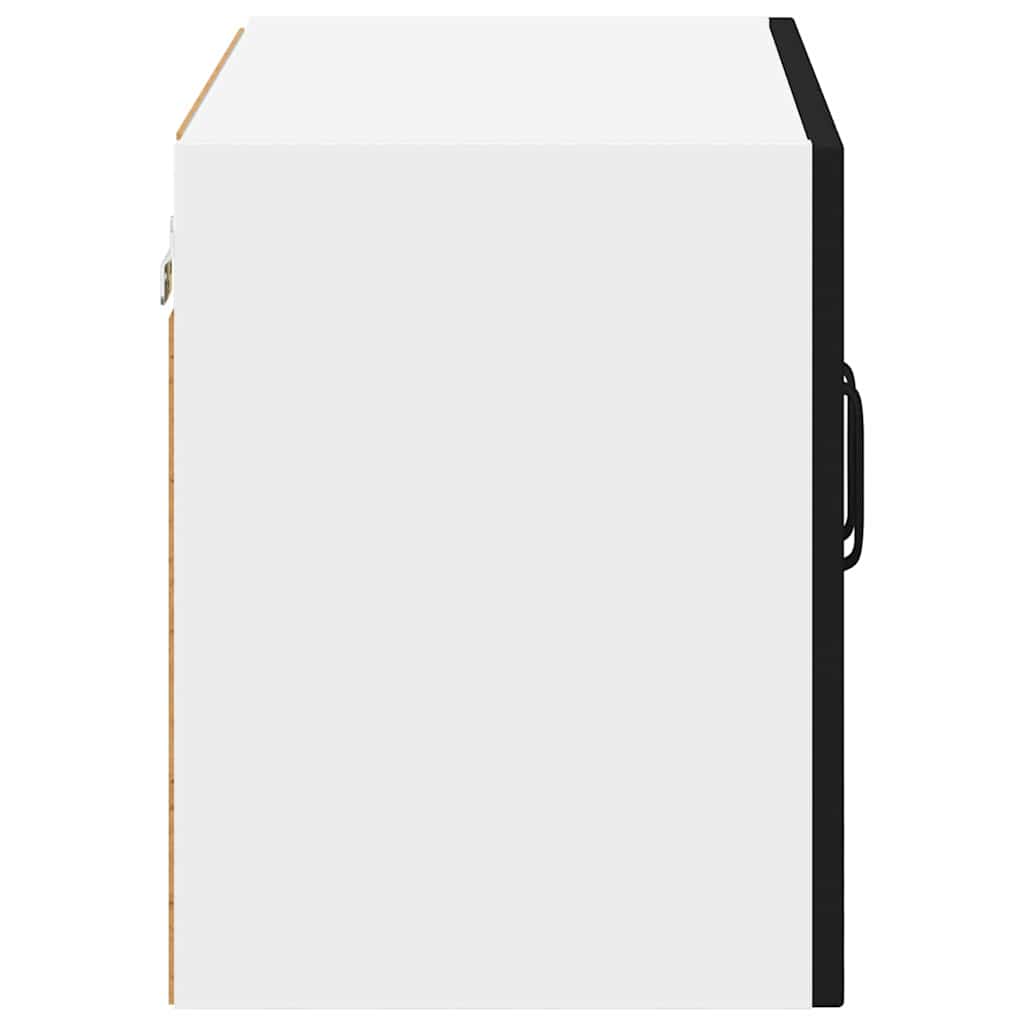 vidaXL Szafka ścienna LUCCA 2 pcs Czarny 60 x 31 x 40 cm