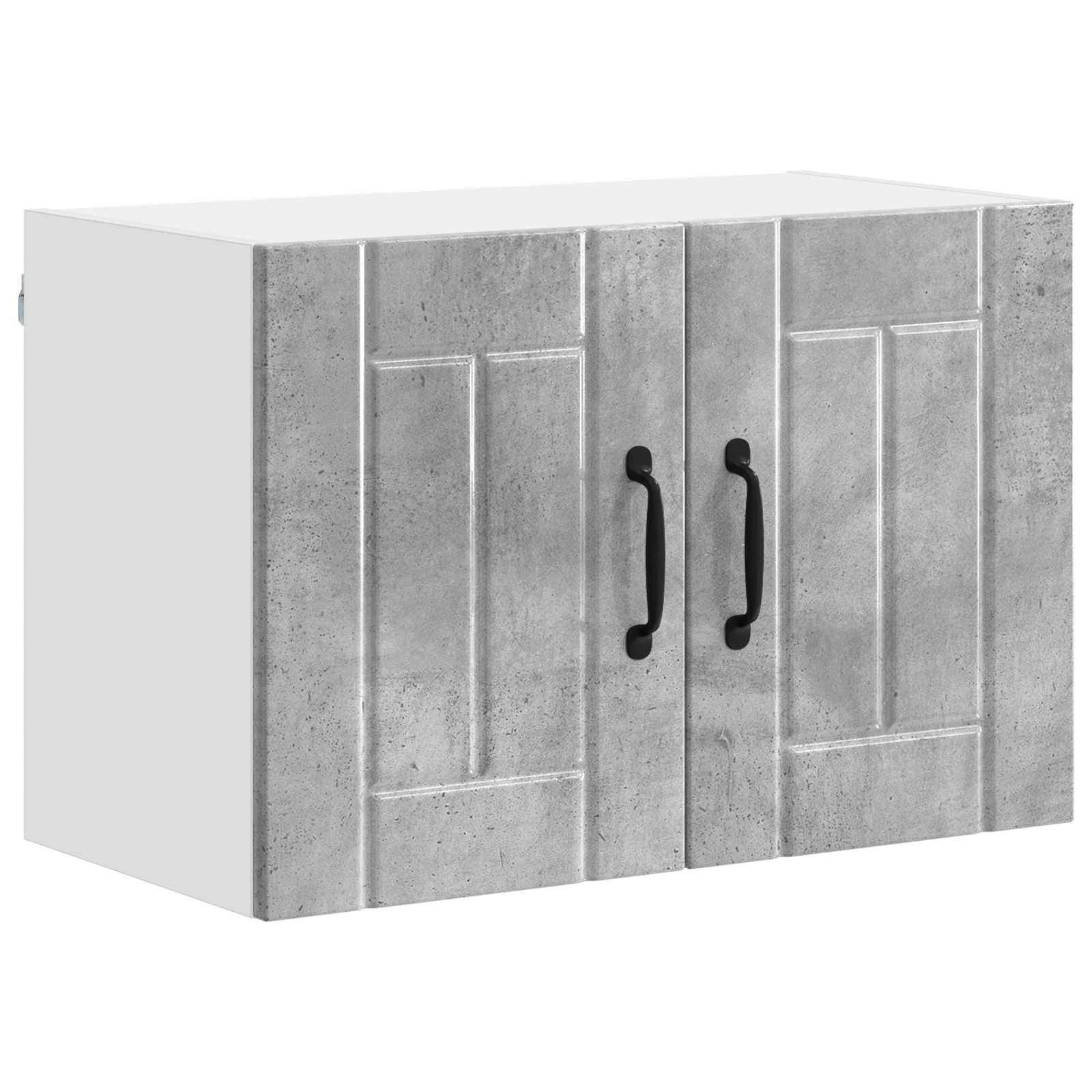 vidaXL Szafka ścienna LUCCA Betonowy szary 60 x 31 x 40 cm