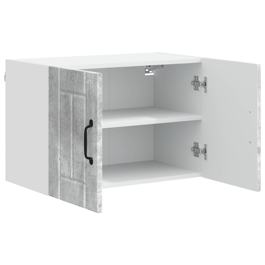 vidaXL Szafka ścienna LUCCA Betonowy szary 60 x 31 x 40 cm