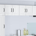 vidaXL Szafka ścienna LUCCA 2 pcs Biały wysoki połysk 60 x 31 x 40 cm