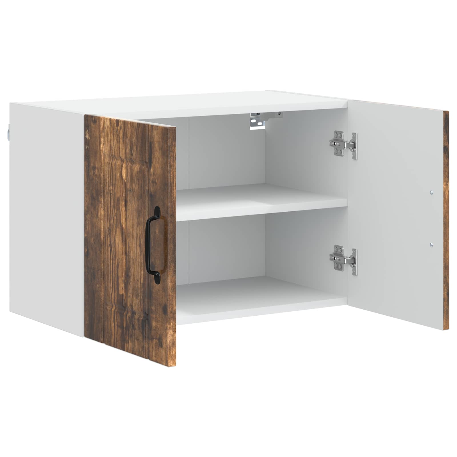 vidaXL Szafka ścienna LUCCA 2 pcs Dąb wędzony 60 x 31 x 40 cm