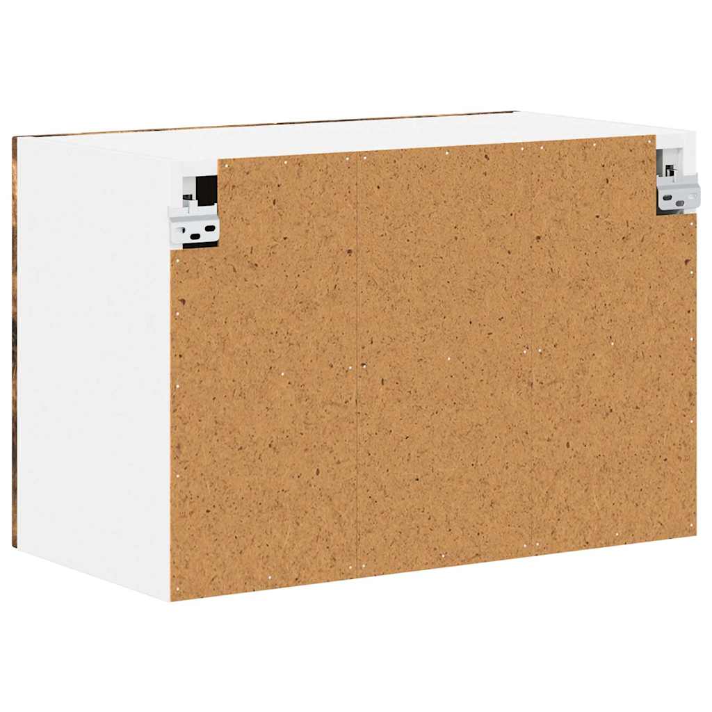 vidaXL Szafka ścienna LUCCA 2 pcs Dąb wędzony 60 x 31 x 40 cm