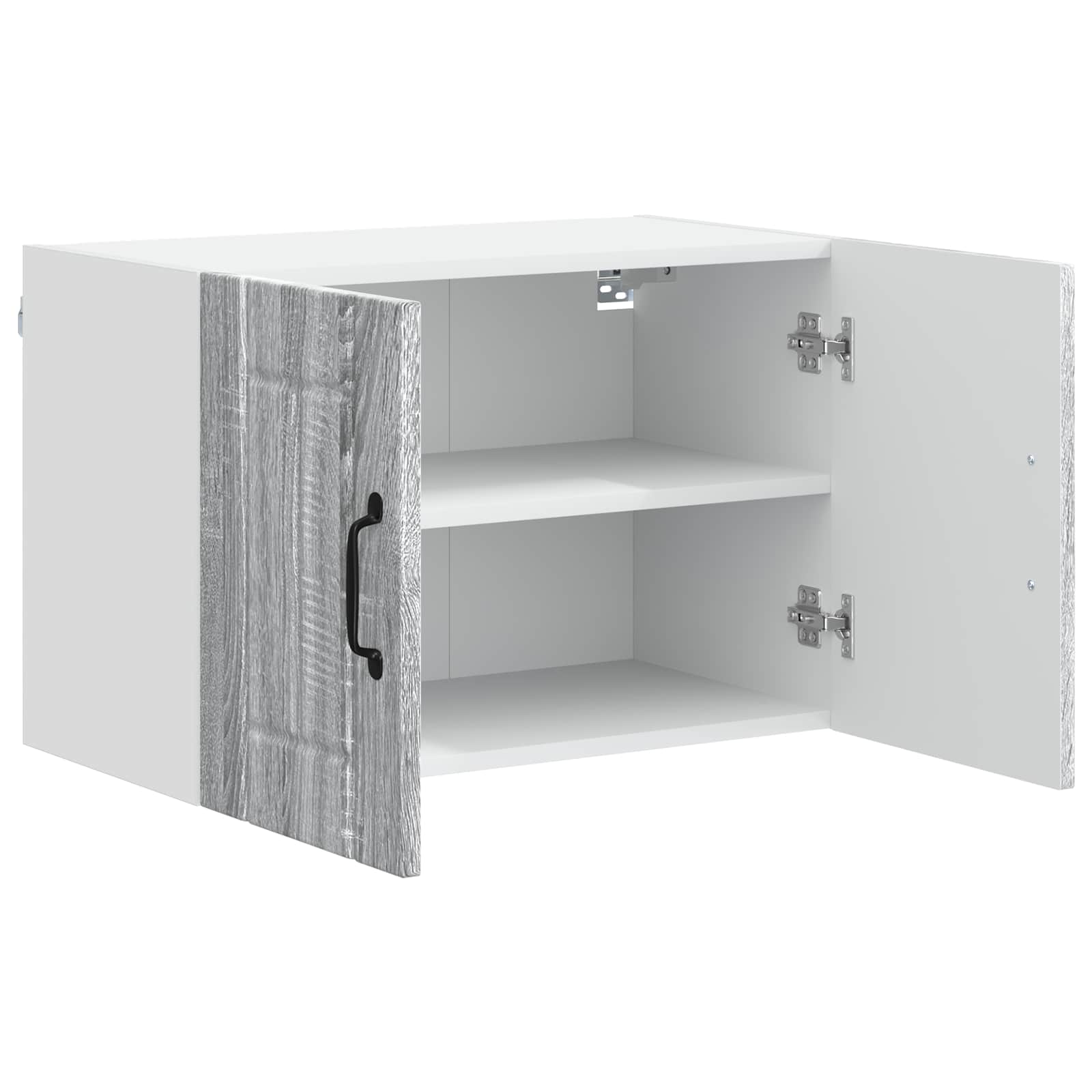 vidaXL Szafka ścienna LUCCA 2 pcs Szary Sonoma 60 x 31 x 40 cm
