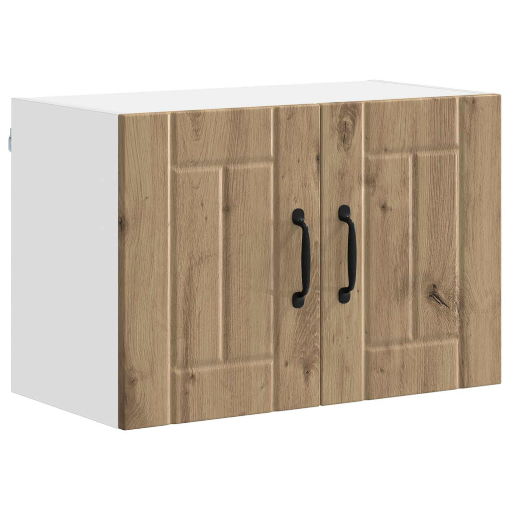 vidaXL Szafka ścienna LUCCA Dąb artisan 60 x 31 x 40 cm