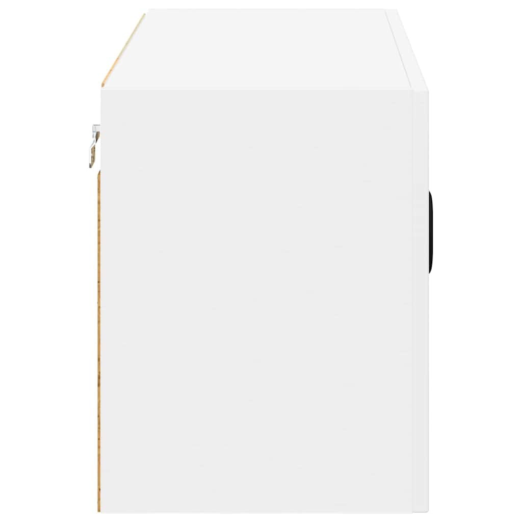 vidaXL Szafka ścienna LUCCA Biały 80 x 31 x 40 cm Drewno inżynieryjne