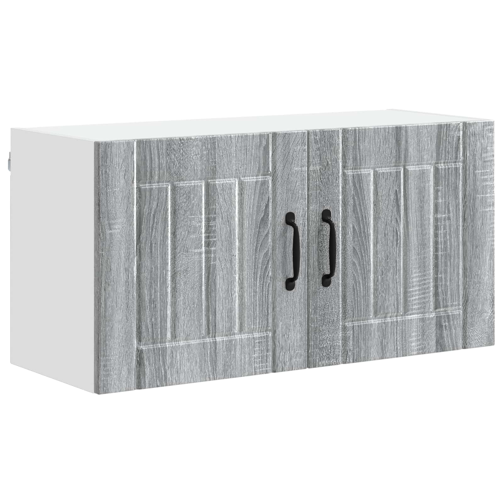 vidaXL Szafka ścienna LUCCA Szary Sonoma 80 x 31 x 40 cm