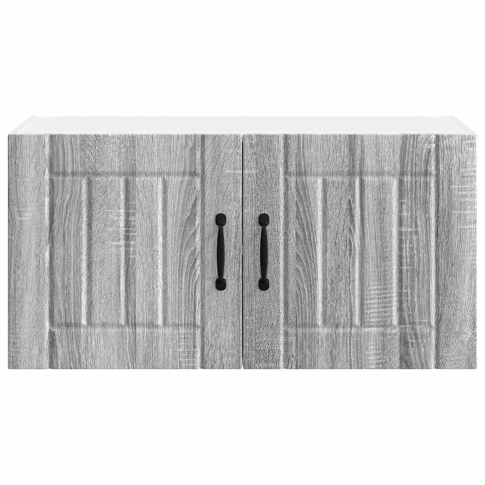 vidaXL Szafka ścienna LUCCA Szary Sonoma 80 x 31 x 40 cm