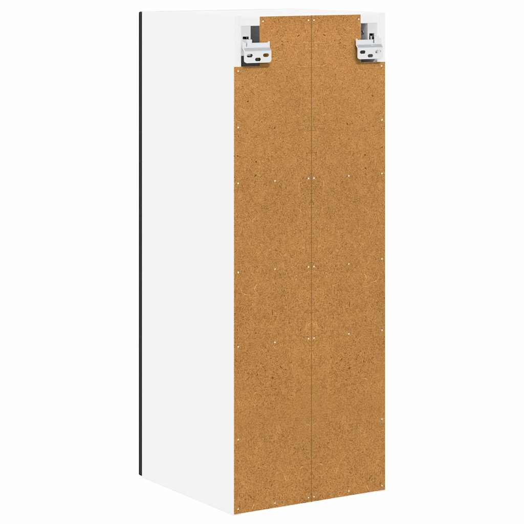 vidaXL Szafka ścienna LUCCA 2 pcs Czarny 30 x 31 x 80 cm