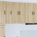 vidaXL Szafka ścienna LUCCA 2 pcs dąb Sonoma 30 x 31 x 80 cm