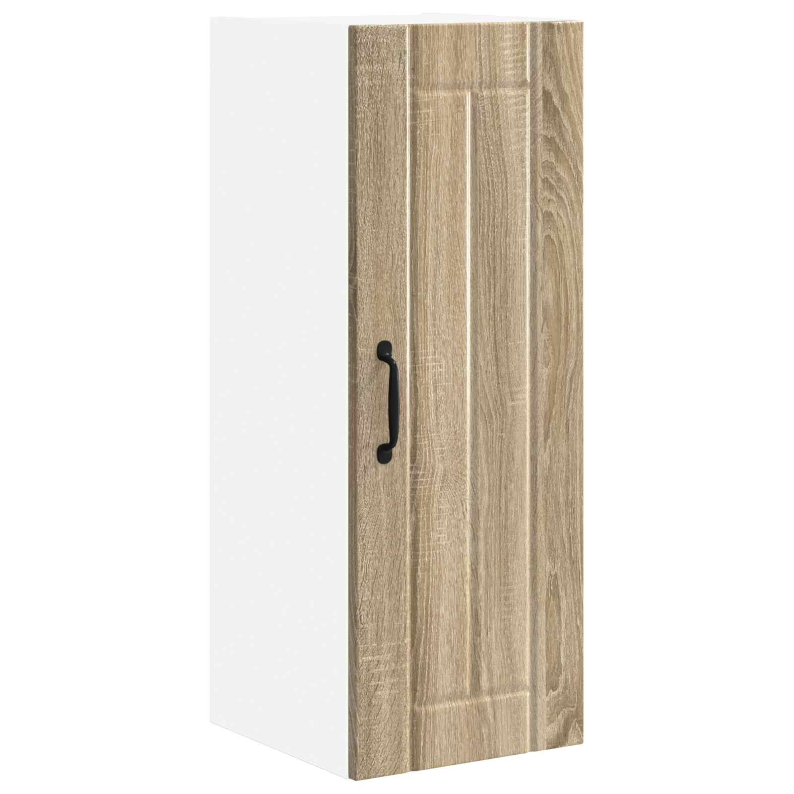 vidaXL Szafka ścienna LUCCA 2 pcs dąb Sonoma 30 x 31 x 80 cm