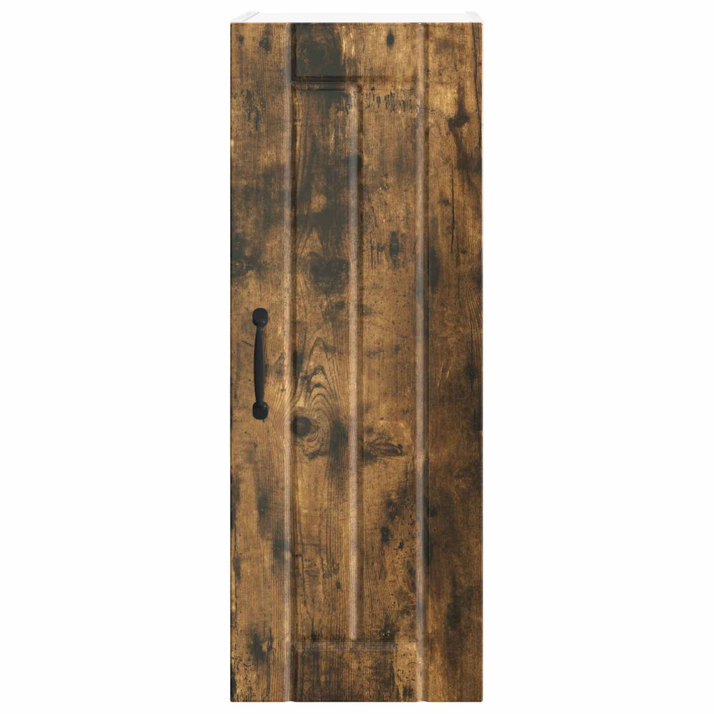vidaXL Szafka ścienna LUCCA 2 pcs Dąb wędzony 30 x 31 x 80 cm